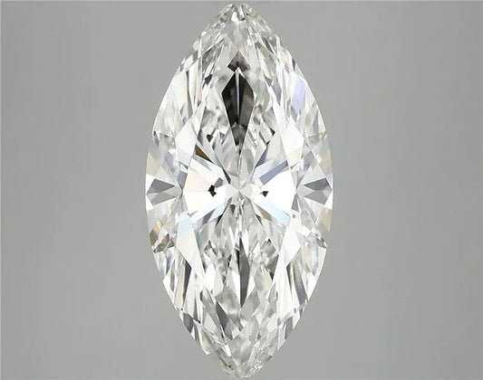 3.09ct Marquise Lab Grown Diamond (Colour G, Clarity VVS2, IGI Certified)