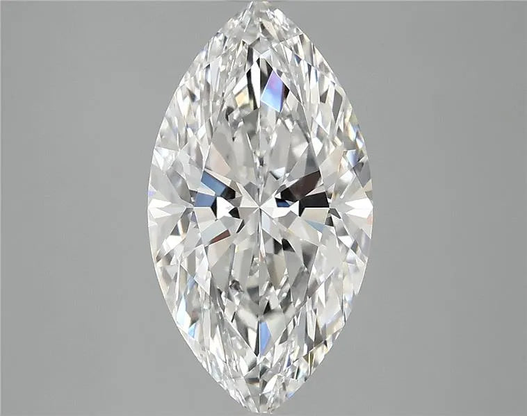 3.09ct Marquise Lab Grown Diamond (Colour G, Clarity VVS2, IGI Certified)
