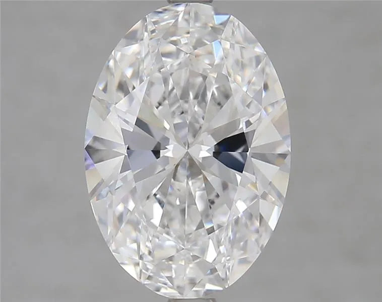 3.09ct Oval Lab Grown Diamond (Colour D, Clarity VVS1, IGI Certified)