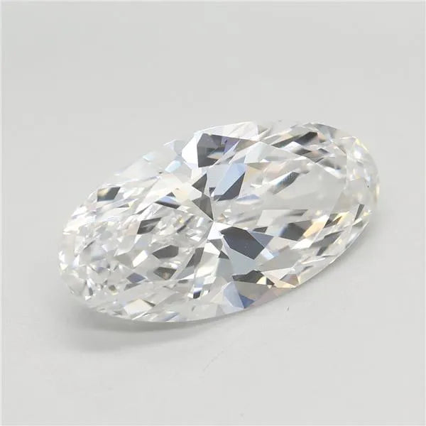 3.09ct Oval Lab Grown Diamond (Colour E, Clarity VVS2, IGI Certified)