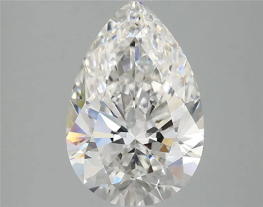 3.09ct Pear Lab Grown Diamond (Colour E, Clarity VVS2, IGI Certified)