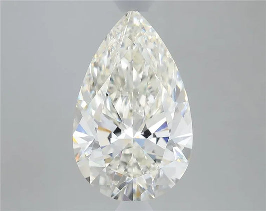 3.09ct Pear Lab Grown Diamond (Colour G, Clarity VVS2, IGI Certified)