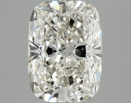 3.10ct Cushion modified Lab Grown Diamond (Colour H, Clarity VVS2, IGI Certified)