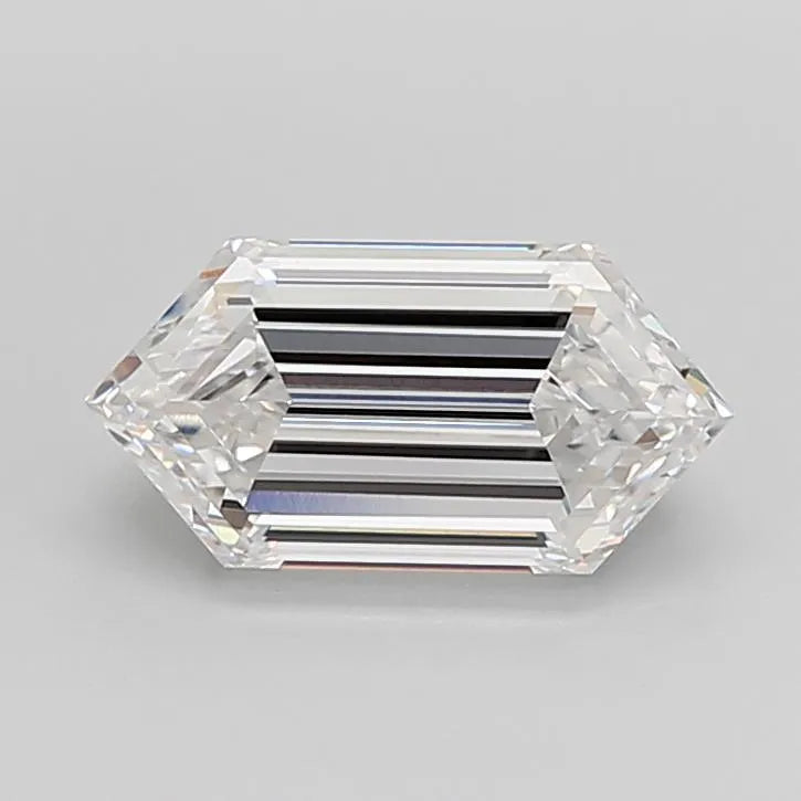 3.10ct Hexagonal Lab Grown Diamond (Colour D, Clarity VS1, IGI Certified)
