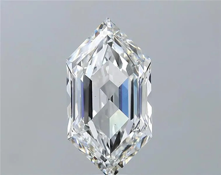 3.10ct Hexagonal Lab Grown Diamond (Colour F, Clarity VS2, IGI Certified)