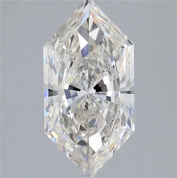 3.10ct Hexagonal Lab Grown Diamond (Colour G, Clarity VVS2, IGI Certified)