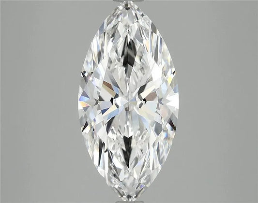 3.10ct Marquise Lab Grown Diamond (Colour D, Clarity VVS2, IGI Certified)