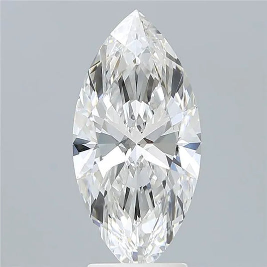 3.10ct Marquise Lab Grown Diamond (Colour D, Clarity VVS2, IGI Certified)
