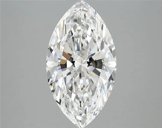 3.10ct Marquise Lab Grown Diamond (Colour E, Clarity VVS2, IGI Certified)