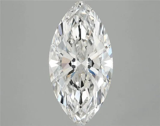 3.10ct Marquise Lab Grown Diamond (Colour F, Clarity VS1, IGI Certified)