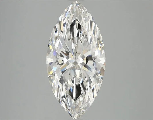 3.10ct Marquise Lab Grown Diamond (Colour G, Clarity VS1, IGI Certified)