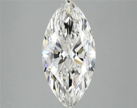 3.10ct Marquise Lab Grown Diamond (Colour G, Clarity VS1, IGI Certified)