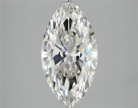 3.10ct Marquise Lab Grown Diamond (Colour G, Clarity VS2, IGI Certified)