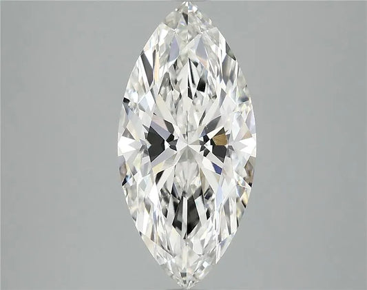 3.10ct Marquise Lab Grown Diamond (Colour G, Clarity VVS1, IGI Certified)