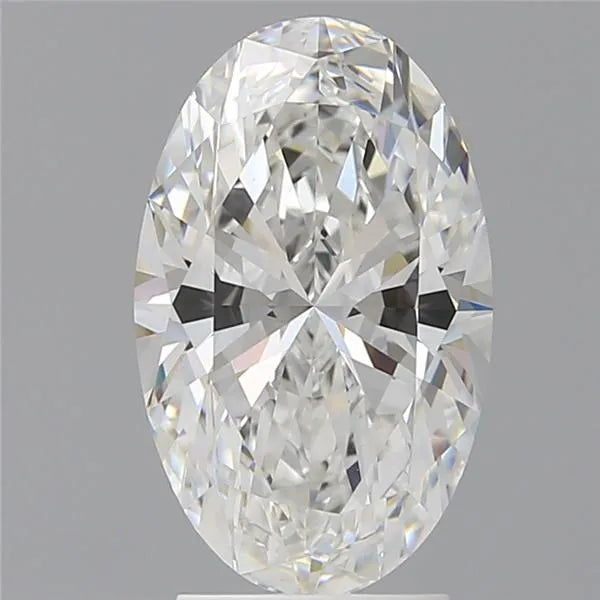3.10ct Oval Lab Grown Diamond (Colour E, Clarity VVS2, IGI Certified)