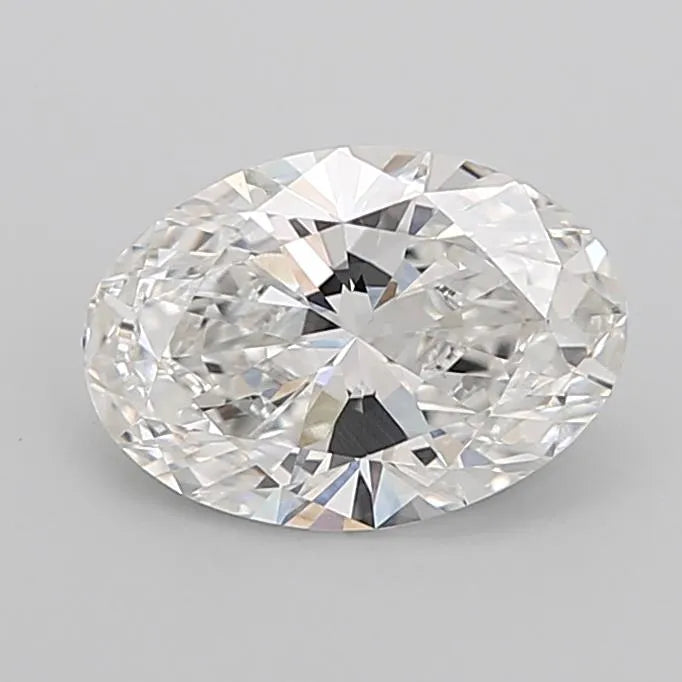 3.10ct Oval Lab Grown Diamond (Colour F, Clarity VS1, IGI Certified)