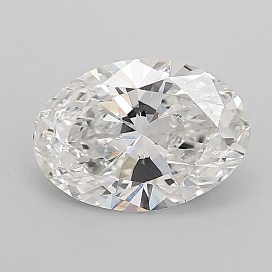 3.10ct Oval Lab Grown Diamond (Colour F, Clarity VS1, IGI Certified)