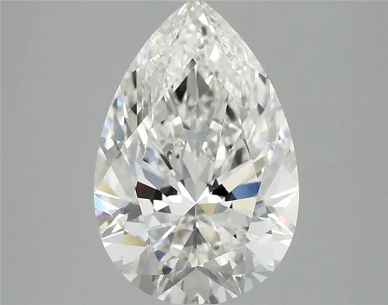 3.10ct Pear Lab Grown Diamond (Colour F, Clarity VVS2, IGI Certified)