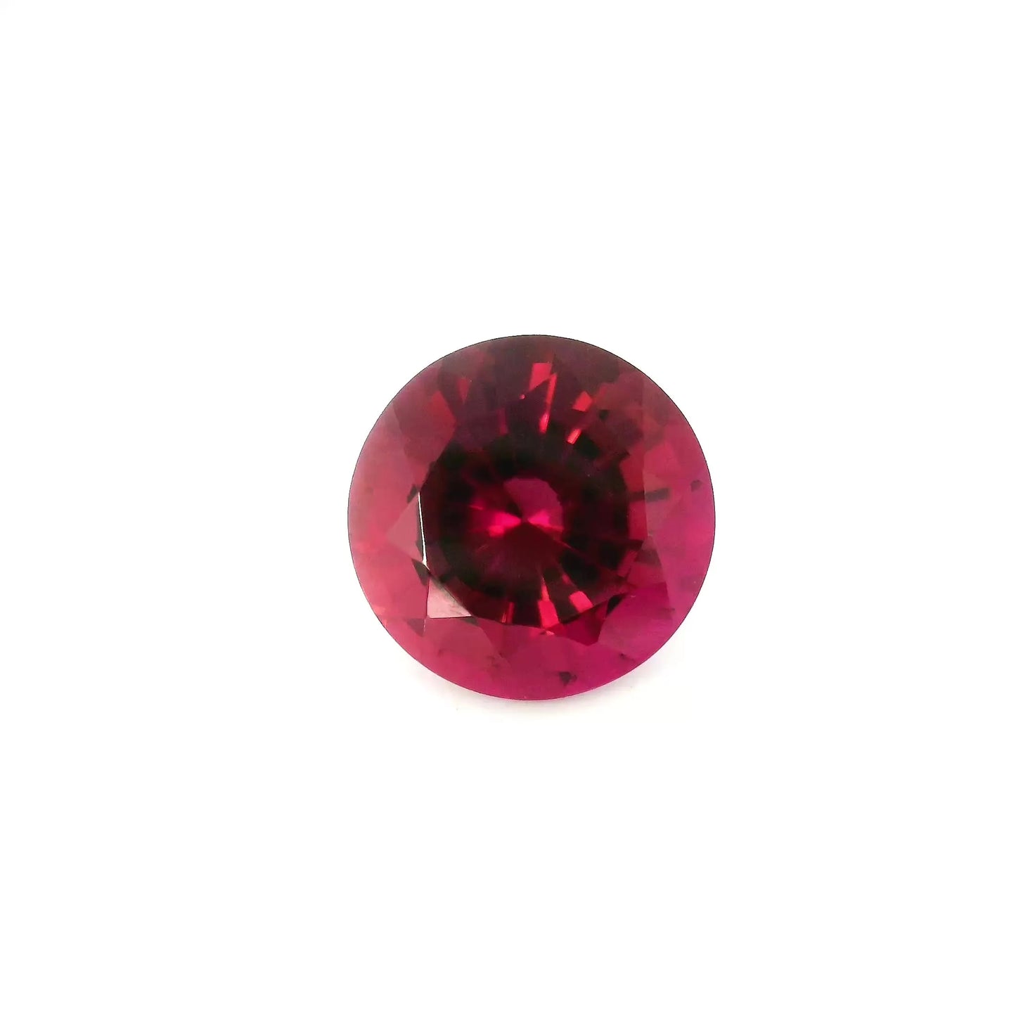 3.10ct Round Natural Tourmaline (Colour Pink, Clarity Eye Clean, Cut Faceted)