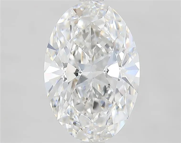 3.11ct Oval Lab Grown Diamond (Colour E, Clarity VVS2, IGI Certified)