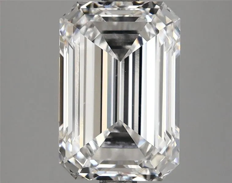 3.13ct Emerald Lab Grown Diamond (Colour E, Clarity VVS2, Cut EX, GIA Certified)