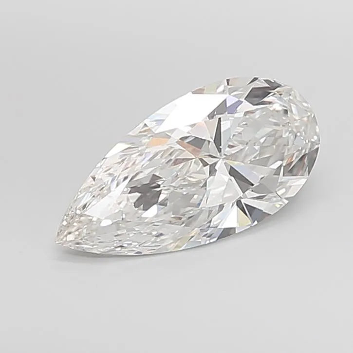 3.13ct Pear Lab Grown Diamond (Colour G, Clarity VVS2, Cut VG, IGI Certified)