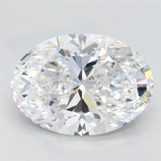 3.14ct Oval Lab Grown Diamond (Colour D, Clarity VVS2, GIA Certified)
