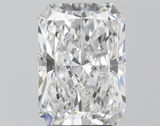 3.14ct Radiant Lab Grown Diamond (Colour E, Clarity VVS2, IGI Certified)