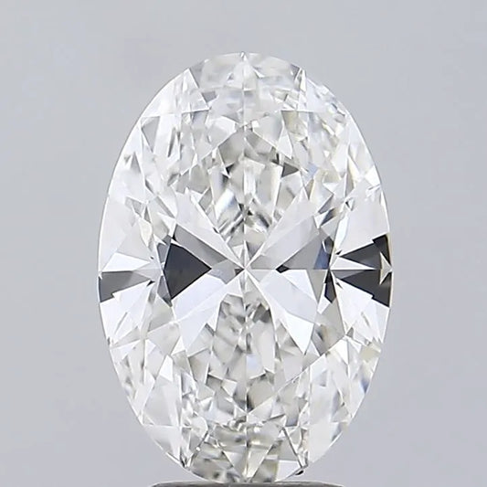 3.15ct Oval Lab Grown Diamond (Colour G, Clarity VVS2, IGI Certified)
