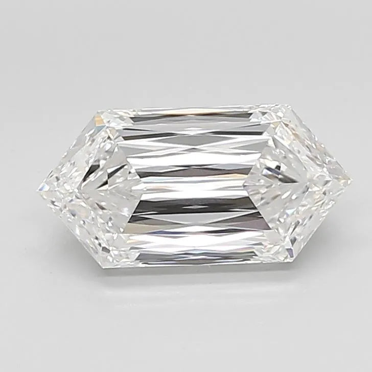 3.16ct Hexagonal Lab Grown Diamond (Colour E, Clarity VVS2, IGI Certified)