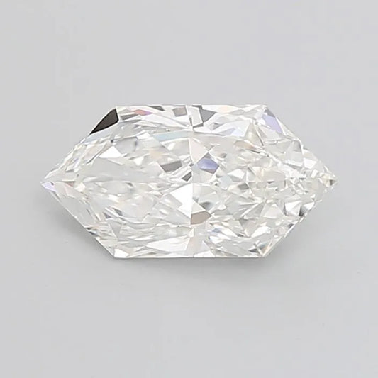 3.18ct Hexagonal Lab Grown Diamond (Colour G, Clarity VVS2, IGI Certified)