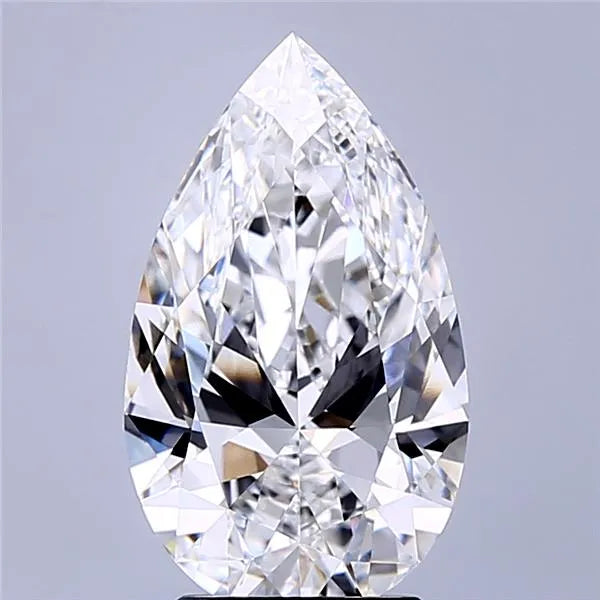 3.18ct Pear Lab Grown Diamond (Colour D, Clarity VVS1, IGI Certified)