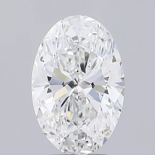 3.19ct Oval Lab Grown Diamond (Colour E, Clarity VS1, IGI Certified)