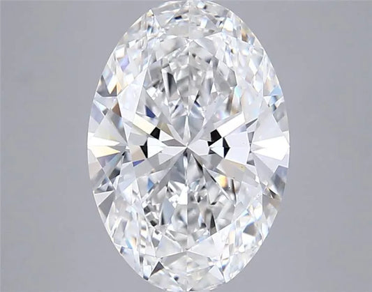 3.19ct Oval Lab Grown Diamond (Colour F, Clarity VS1, IGI Certified)