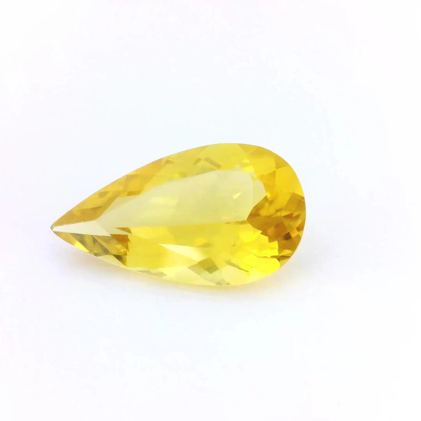 3.19ct Pear Natural Heliodor (Colour Yellow, Clarity Eye Clean, Cut Faceted)