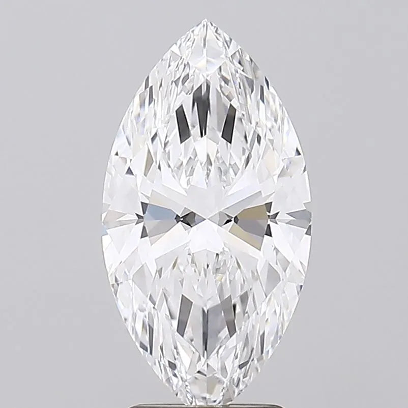 3.20ct Marquise Lab Grown Diamond (Colour D, Clarity FL, Cut EX, IGI Certified)