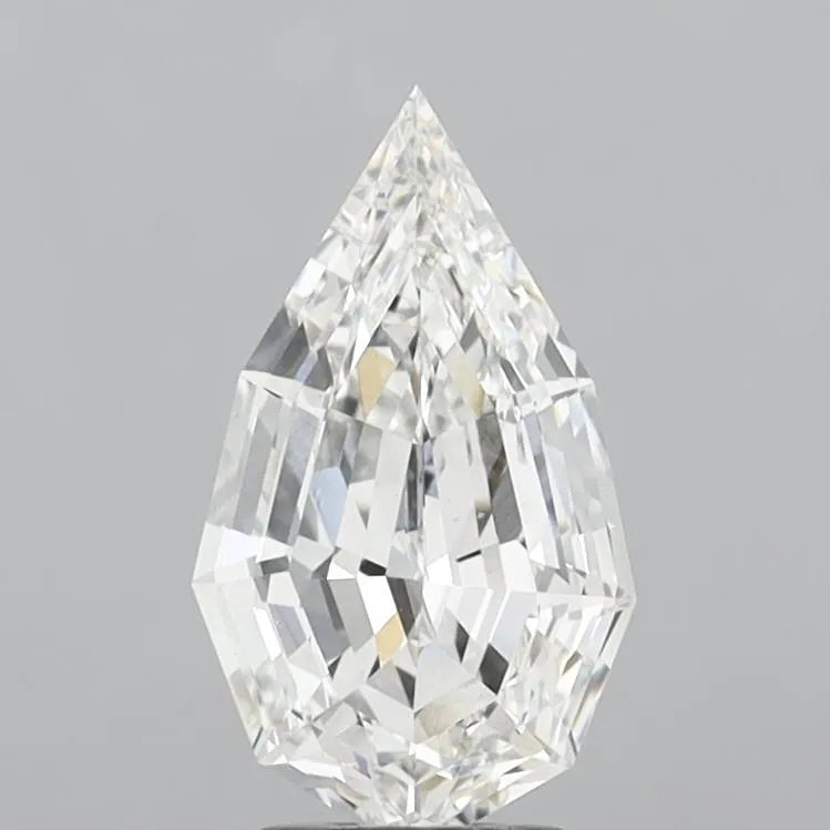 3.20ct Pear Lab Grown Diamond (Colour F, Clarity VVS2, IGI Certified)