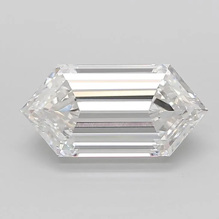 3.21ct Hexagonal Lab Grown Diamond (Colour E, Clarity VVS2, IGI Certified)