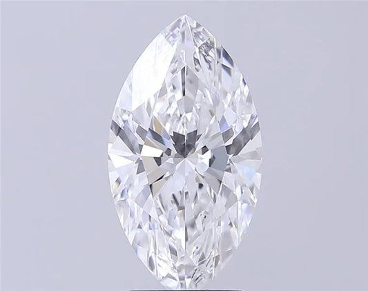 3.24ct Marquise Lab Grown Diamond (Colour D, Clarity VVS1, IGI Certified)