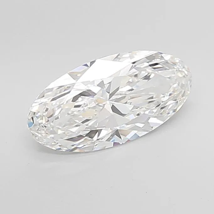 3.24ct Oval Lab Grown Diamond (Colour E, Clarity VVS2, IGI Certified)