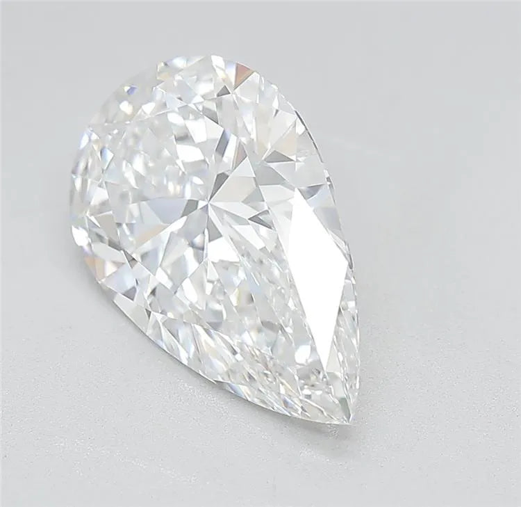 3.24ct Pear Lab Grown Diamond (Colour E, Clarity VVS1, Cut EX, IGI Certified)