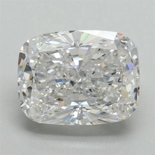 3.25ct Cushion brilliant Lab Grown Diamond (Colour D, Clarity VVS2, IGI Certified)
