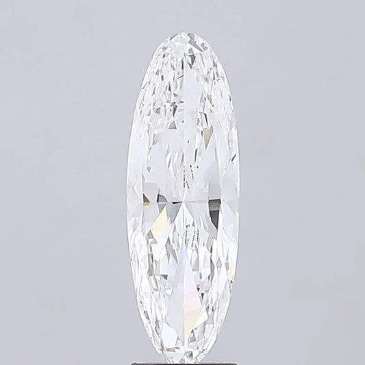 3.25ct Oval Lab Grown Diamond (Colour E, Clarity VVS2, IGI Certified)