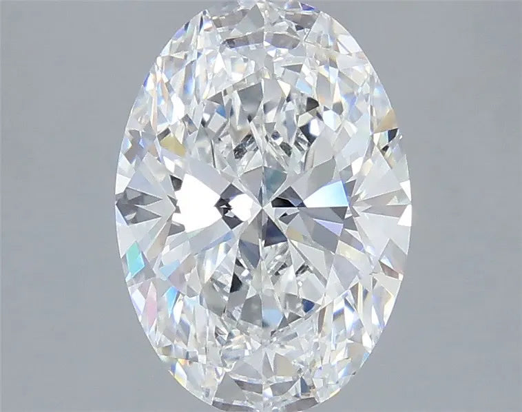 3.25ct Oval Lab Grown Diamond (Colour E, Clarity VVS2, IGI Certified)