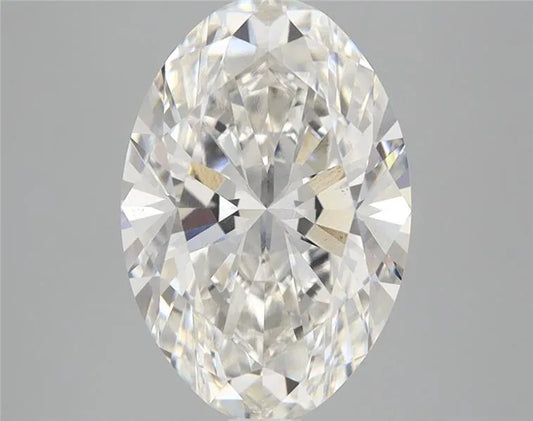 3.25ct Oval Lab Grown Diamond (Colour G, Clarity VS1, IGI Certified)