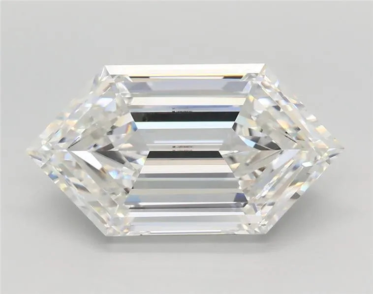 3.26ct Hexagonal Lab Grown Diamond (Colour E, Clarity VVS2, IGI Certified)