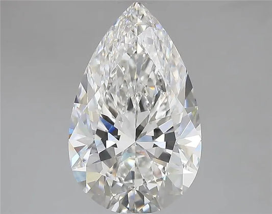 3.26ct Pear Lab Grown Diamond (Colour E, Clarity VVS2, IGI Certified)