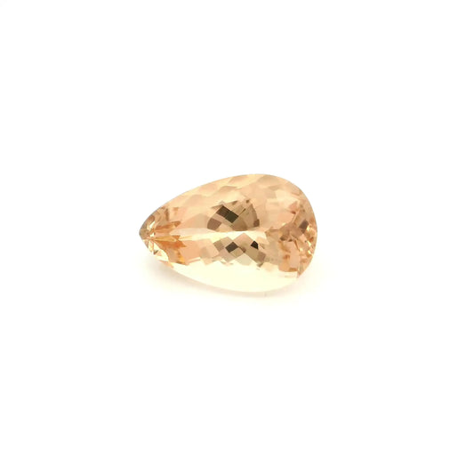 3.26ct Pear Natural Morganite (Colour Pink, Clarity Eye Clean, Cut Faceted)
