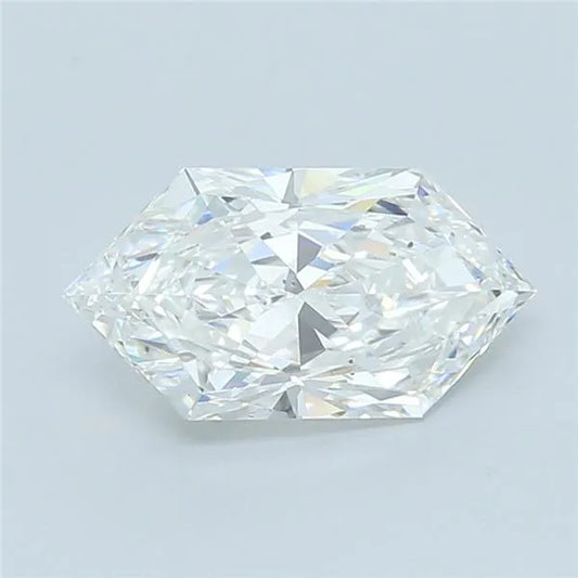 3.27ct Hexagonal Lab Grown Diamond (Colour F, Clarity VS2, IGI Certified)