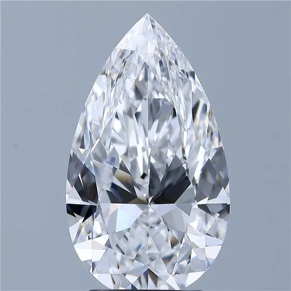 3.27ct Pear Lab Grown Diamond (Colour D, Clarity VVS1, IGI Certified)